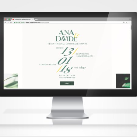 Sito internet degli sposi